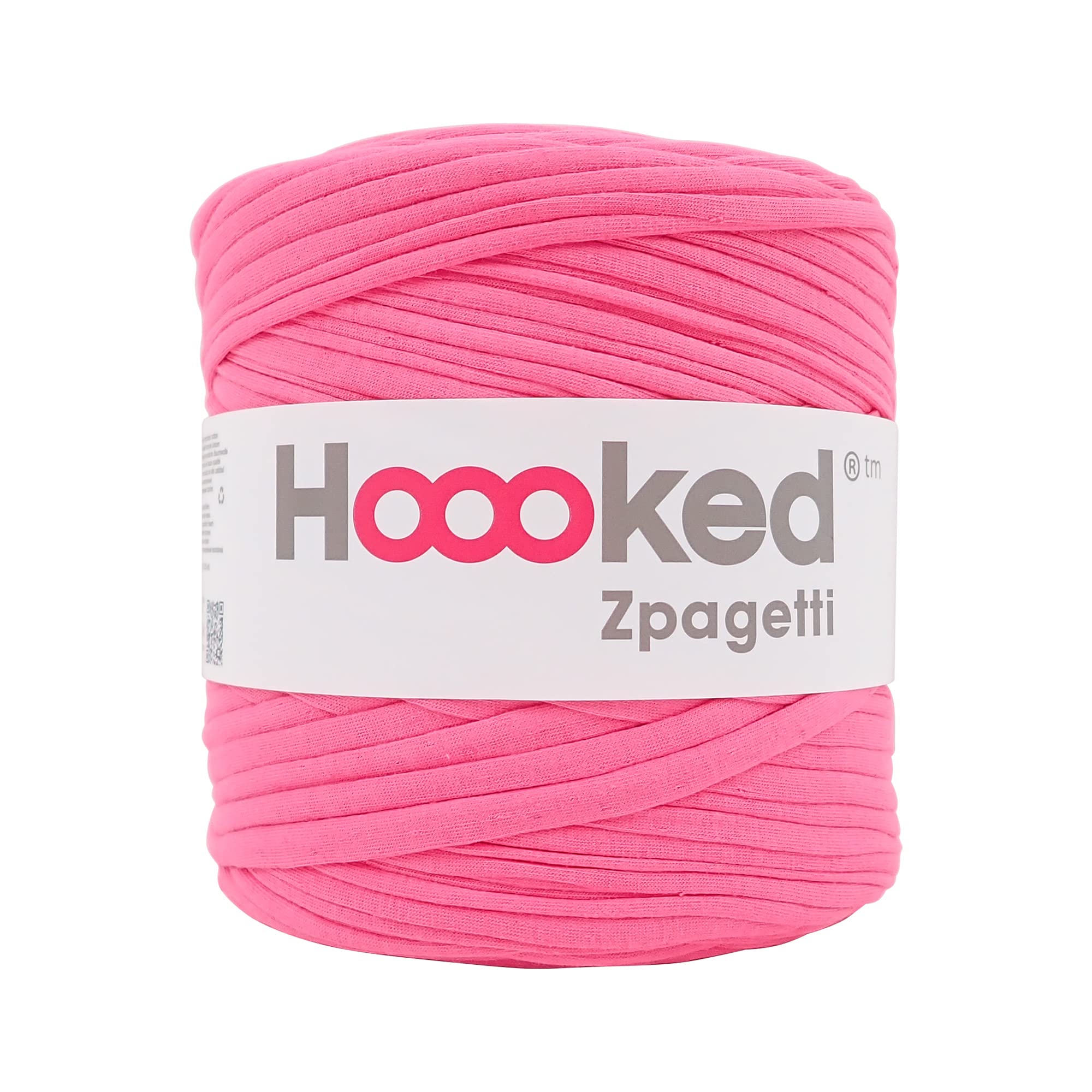 Zpagetti Dark Pink Cotton T-Shirt Yarn - 120M 700g