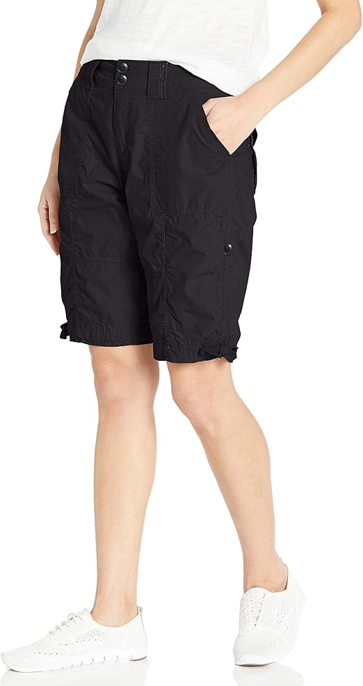 Calvin Klein Women's Premium Performance Convertible Cargo Bermuda
