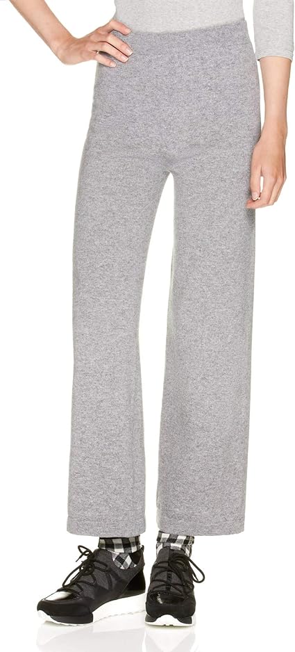 Amazon ユナイテッドカラーズオブ ベネトン パンツ ウールニットパンツ レディース グレー M 国内l相当 カプリ クロップト パンツ 通販