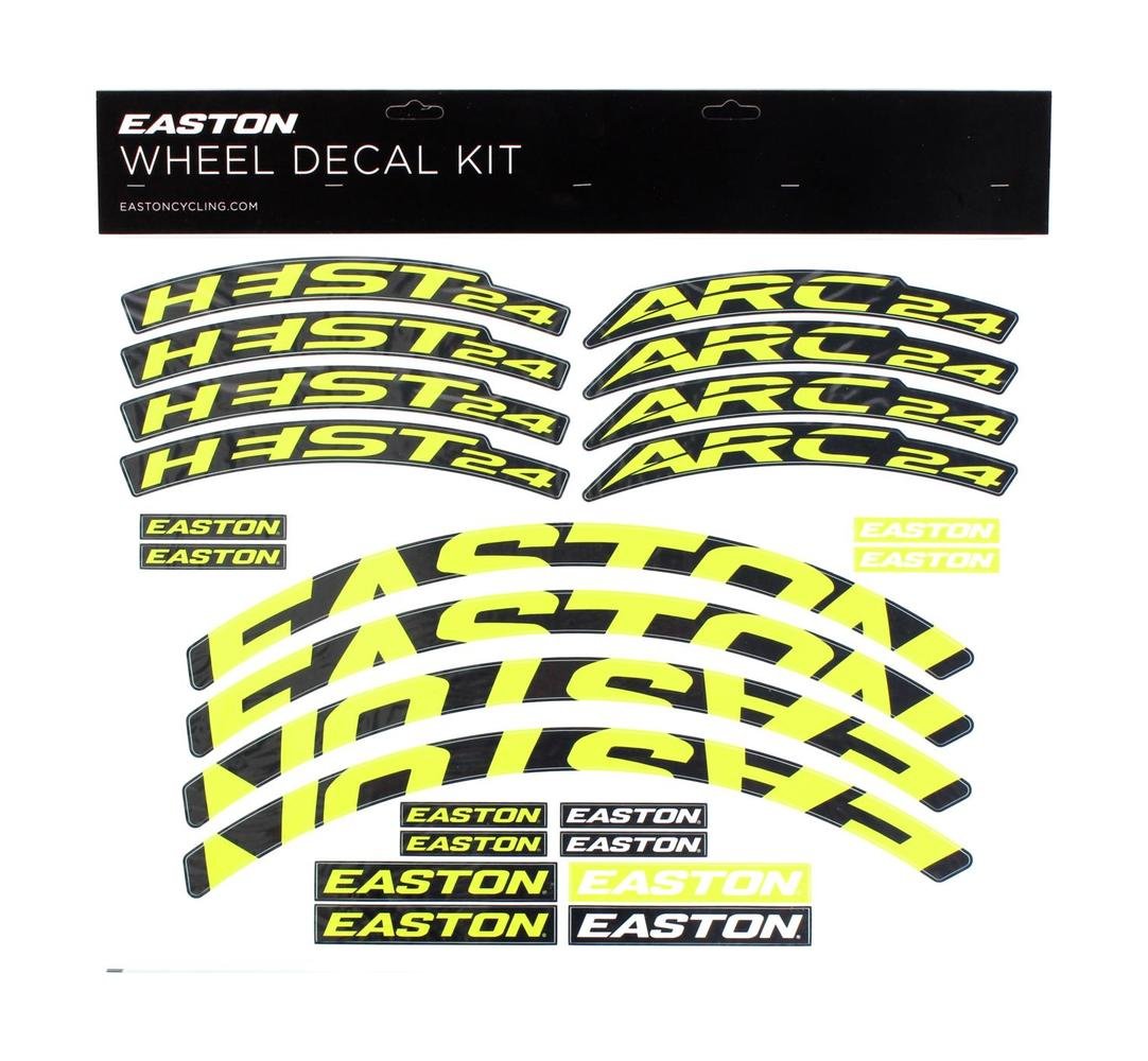 Easton Ea8022307 Arc/Heist 30 Decal Kit - Yellow