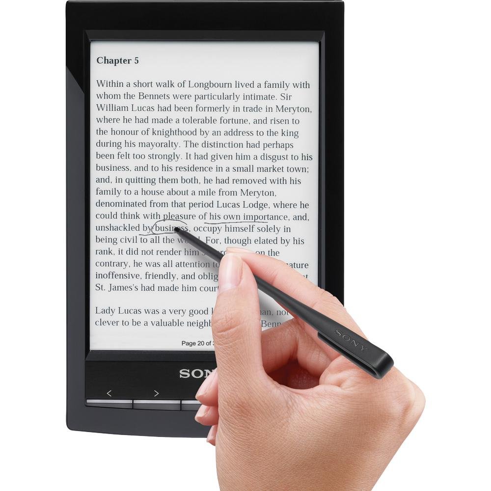 Amazon.com: Sony PRS-T1 6" Digital E-Ink Pearl eReader with Wi-Fi (Black):  Home Audio & Theater