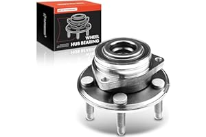 A-Premium Front or Rear Wheel Bearing and Hub Assembly with 5-Lug Compatible with Chevrolet Impala 2018-2019, Camaro 2010-201