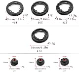 Caruner Steel 54T Spur Gear M1 18T 20T 22T Motor Pinion RC Parts for Traxxas view 2
