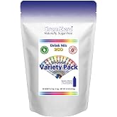GramZero 2GO Sticks - Variety Pack, Zero Calorie Sugar Free Drink Mix, Stevia Sweetened, Great For Nutrition Club Loaded Tea To Go Kits