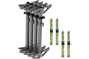 Climbing Sticks, Non-Slip Tree Step Tree Climbing Sticks for Hunting, Lightweight Aluminum Hunting Climbing Steps 17'', with 