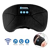 Bluetooth Sleep Eye Mask with Headphones,WUMINGLU Wireless Bluetooth 4.2 Sleepin