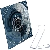 Kalami Vinyl Record Stand Display Album LP Cover | Display Nowplaying, Clear Acrylic Material, Tabletop Display, No Assembly Required, Vinyl Record Player Accessories