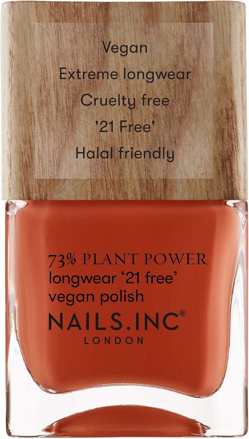Nails.INC Plant Power Nail Polish 14ml 21 Free Cruelty Vegan Quick Dry