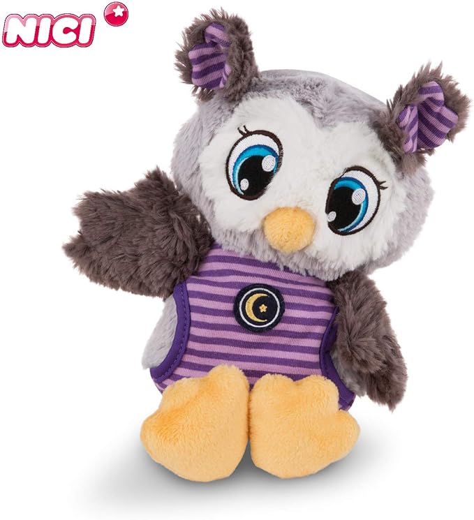 Nici 43950 Cuddly toy owl Olafina, 22cm, Grey Amazon.co.uk Toys & Games
