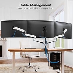 HUANUO Triple Monitor Stand - Full Motion