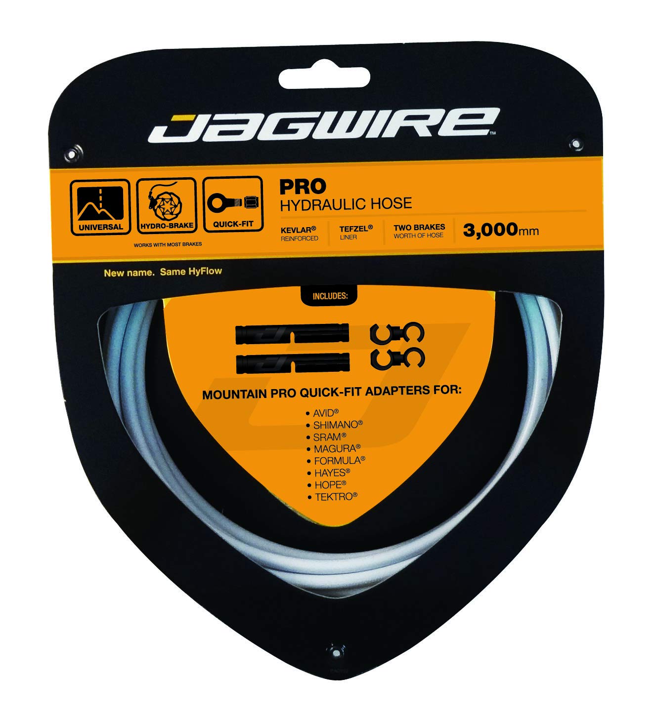 Jagwire Mountain Pro Hose Kit - White (3 m)