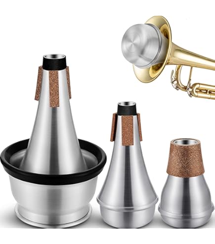 Sordino Dritto Per Tromba - Mute In Alluminio Leggero Per Studio E Pratica - Foto 9