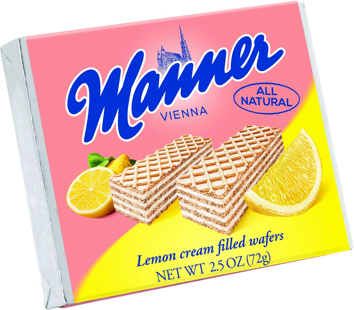 Manner Lemon wafers 2.11oz (073935014428)