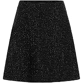 GUESS Womens Eco Tamara Flare Tweed Skirt