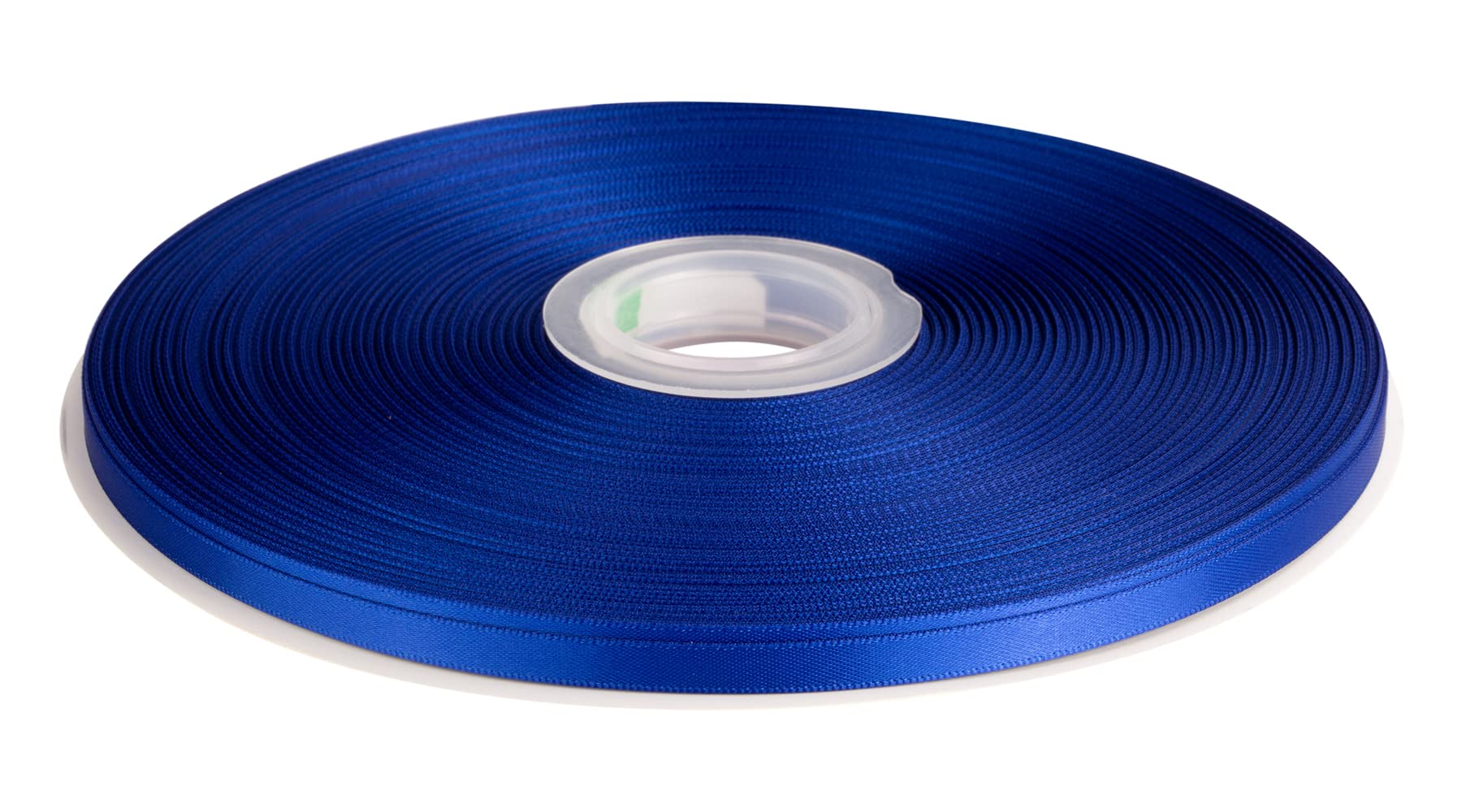 Double Faced Satin Ribbon, 6mm X 91M, Solid Polyester Ribbon for Gift Wrapping, Crafts, Wedding Party Ceremony Decoration, Floral Arrangement, Sewing (Cobalt)