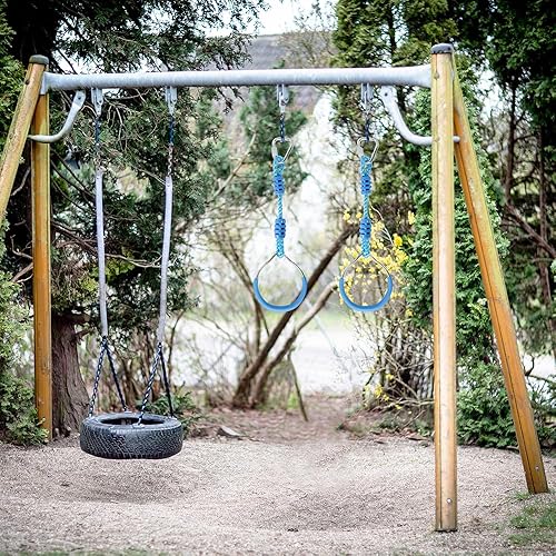 Ninja Warrior Obstacle Course Playset Ninja Ring Trapeze Swing