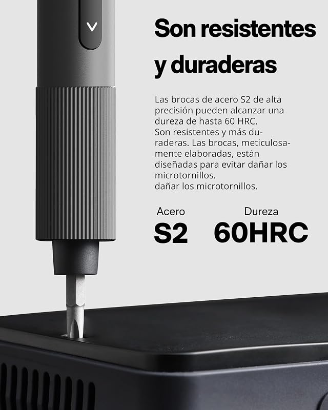 Destornillador Eléctrico Mini 25 en 1, Kit 3.7V Precisión