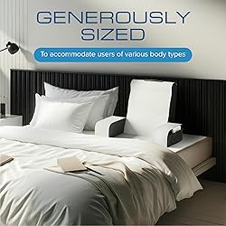 Kolbs Wedge Reading Cushion, Back Pillow for Bed