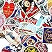 DreamerGO Cool Graffiti Stickers 55 Pieces Various Car Motorcycle Bicycle Skateboard Laptop Luggage Vinyl Sticker Graffiti Laptop Luggage Decals Bumper Stickers