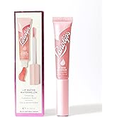 Lanolips Lanolin Lip Water Watermelon - Clear Gloss Serum - Hyaluronic Acid Lip Balm and Shimmer for a Hydrated Glow - Lanolin Oil Moisturizer for Dry, Cracked Skin (10ml / 0.34 fl oz)