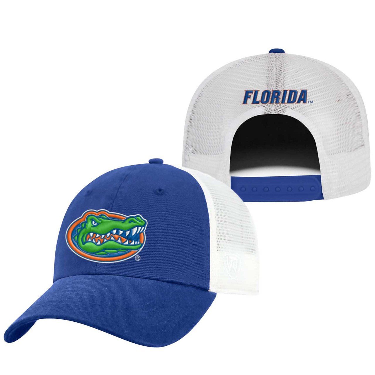 Top of the World Florida Gators Adult NCAA Team Spirit Relaxed Fit Meshback Hat Team Color