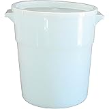 Plastic Dough Rising Bucket & Storage Container with Lid