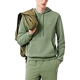 Lacoste mens Cotton Fleece Hoodie