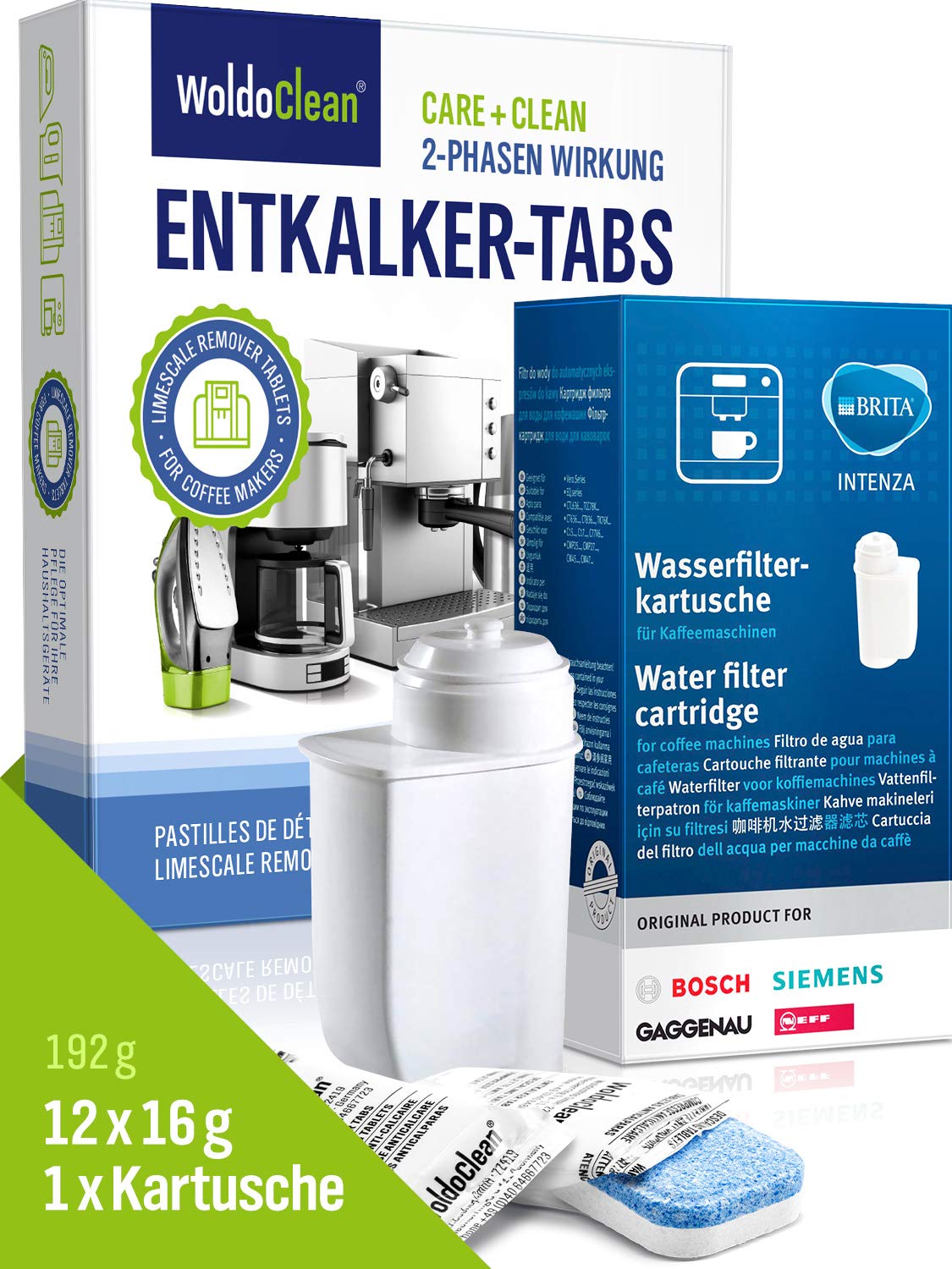 Buy Siemens Care Set Water Filter & Descaling s for Fully Automatic