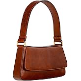 Time Resistance Leather Handbag - Full-Grain Leather Purse for Women - Shoulder Bag Made in Italy