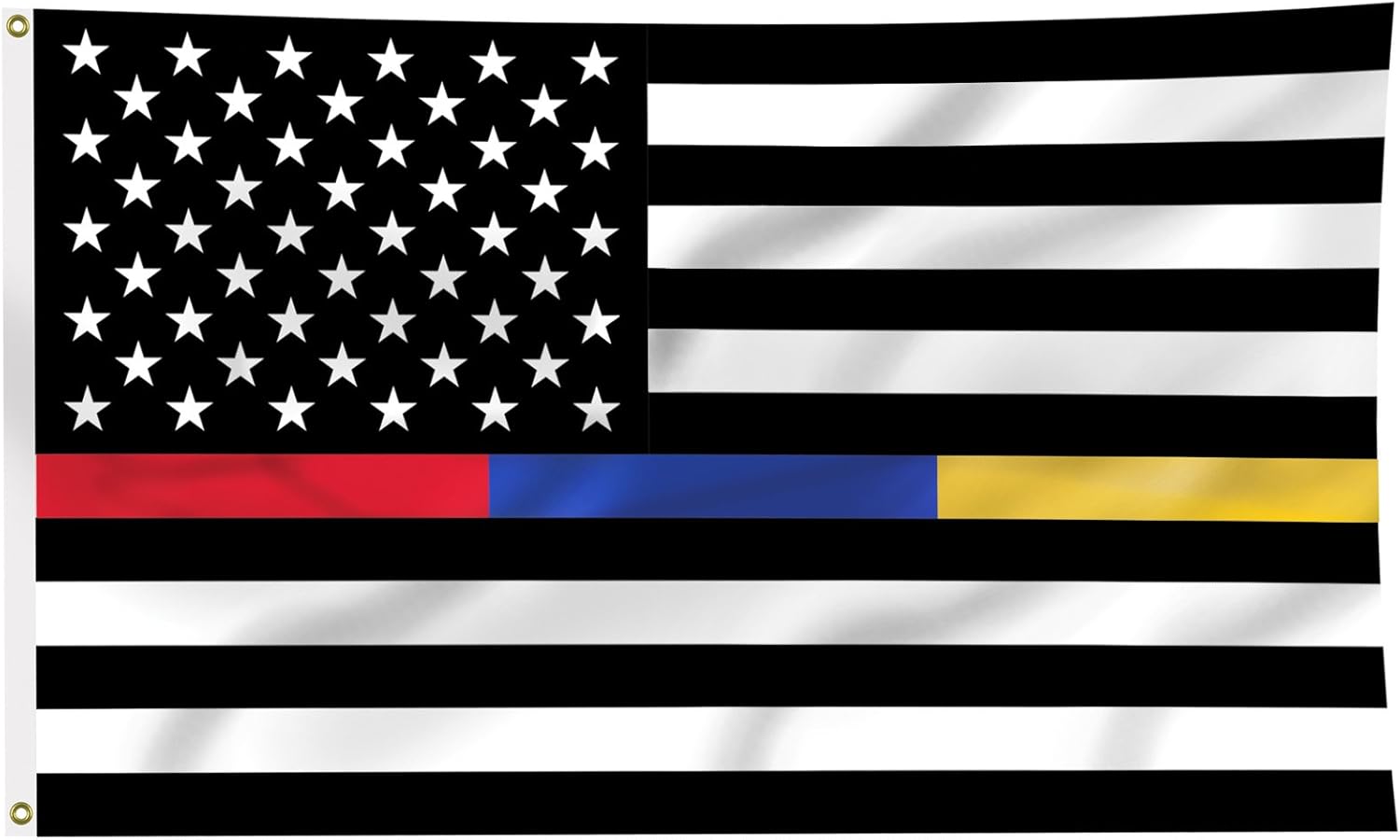 Police Fire And Dispatch Flag Firefighter Gift Thin Gold Line Thin Blue Line Blue Gold Line Flag Dispatcher Gift Thin Red Signs Home Living Deshpandefoundationindia Org