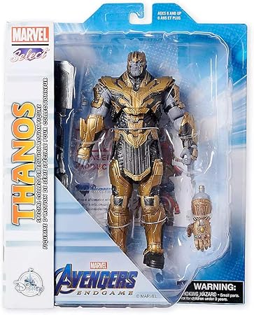Amazon アベンジャーズ エンドゲーム マーベルセレクト Usaディズニーストア限定 アクションフィギュア サノス Diamond Select Avengers Endgame Marvel Select Us Disney Store Exclusive Action Figure Thanos 映画 Mcu ダイアモンド セレクト アーマー 鎧 並行