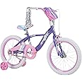 Huffy Kids 12/16 Inch Bikes, Ideal for Ages 3+. Beginner Level Riding, Multiple Color Options Available, Playful and Fun Details, Removable Training Wheels, Durable, Adjustable Comfort