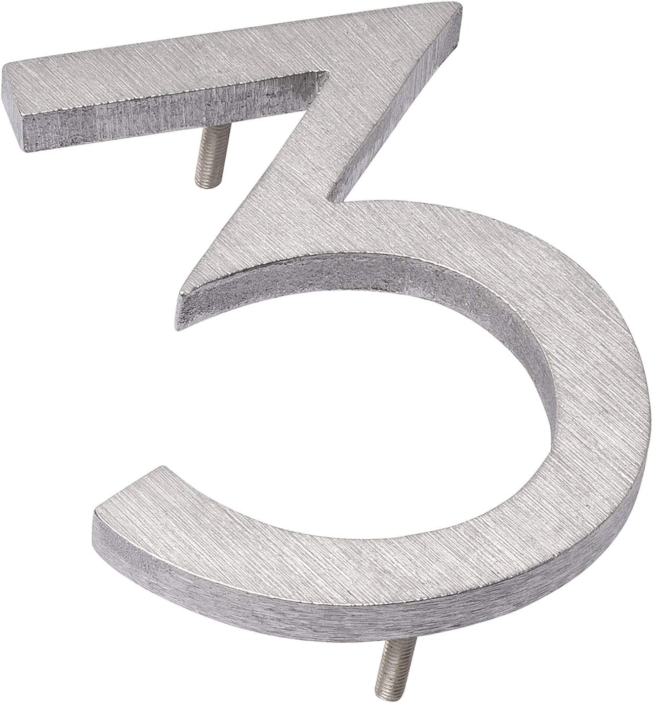 Address Signs - Montague Metal Products MHN-08-F-BA1-3 House Numbers, 8