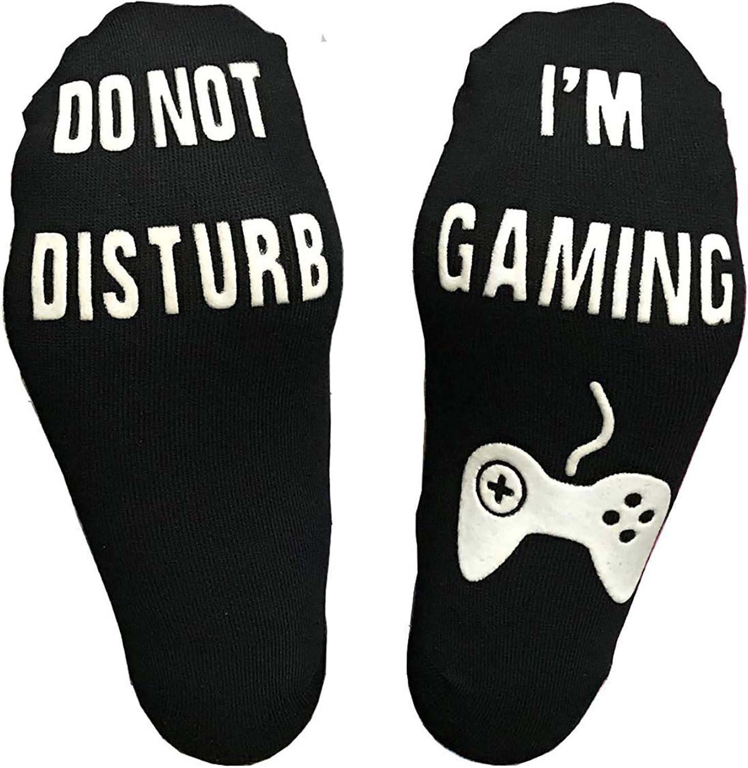 Do Not Disturb Gaming Socks Novelty Funny Gamer Socks Gifts for Kids