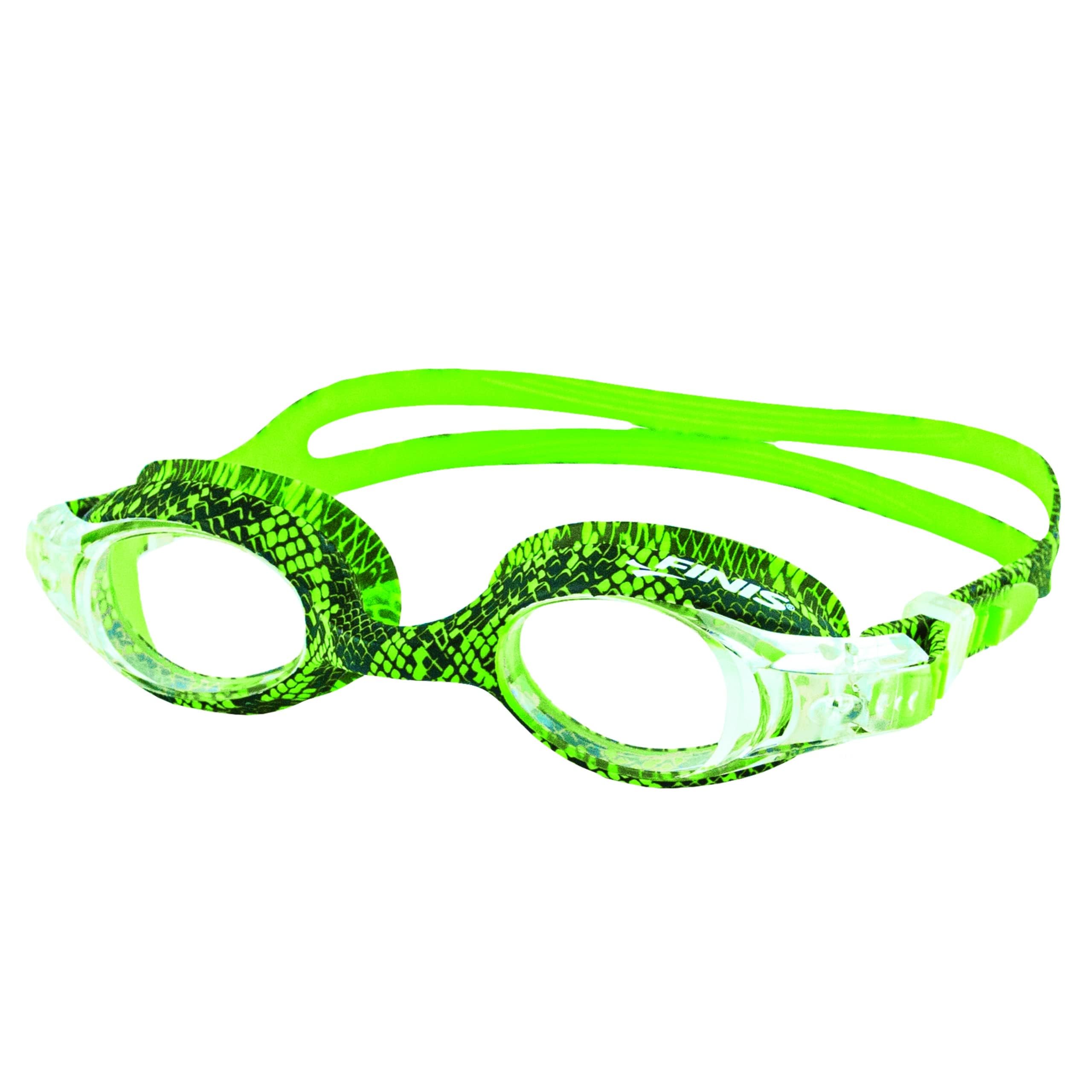 FINIS Adventure Goggles Green Snake