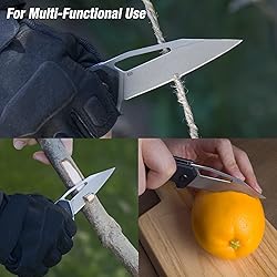 FLISSA Pocket Knife, Folding EDC Knife, 3.25 inch