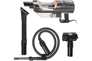 SHARK QH200Q Ultralight Corded Hand Vacuum with Accessories (Renewed) (Silver)