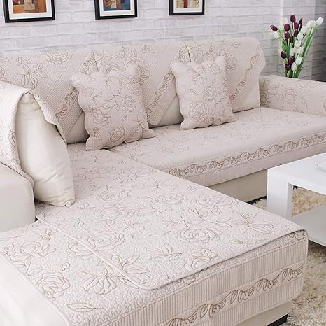 Amazon Com Sandm Non Slip Cotton Sofa Cover Protector Floral