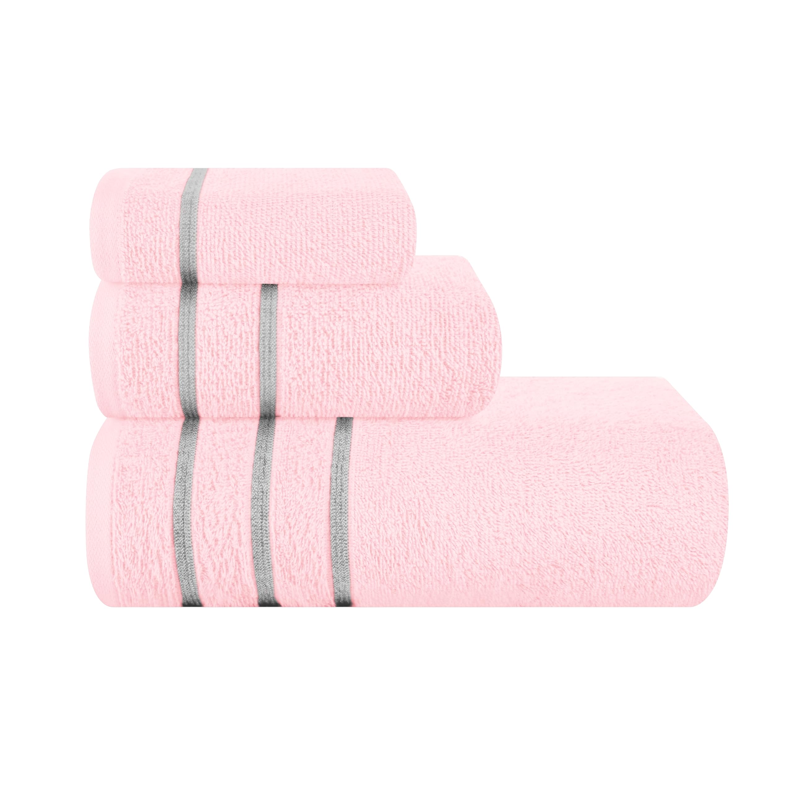 MyOwn Ultra Soft 3 Pack Cotton Towel Set, Contains