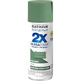 Rust-Oleum 249071 Painter's Touch 2X Ultra Cover, 12 Oz, Satin Moss Green, 12 Ounce