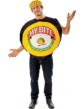 Adult Mens Ladies Unisex My Bite Black Marmite Jar Fancy Dress ... Adult Mens Ladies Unisex My Bite Black Marmite Jar Fancy Dress ...