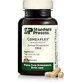 Standard Process Inc. Congaplex, Thymus Gland Support Supplement, Support Immune Health with Calcium Lactate, Magnesium, Vitamin C & Vitamin A, Immune System Aid with Mushroom Powder - 90 Capsules