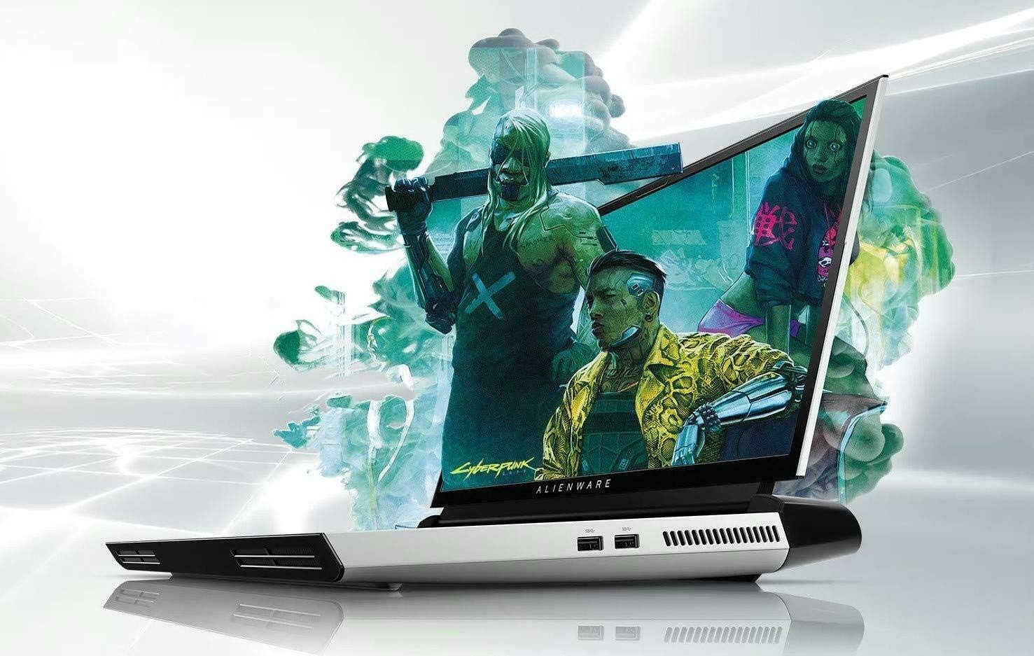 Dell Alienware Area 51M Laptop, 17.3" FHD (1920 x 1080), 9th Gen Intel Core i7-9700K, 16GB (2x8GB) RAM, 256GB SSD + 1TB (+8GB SSHD) Hybrid Drive, NVIDIA GeForce RTX 2060, Windows 10