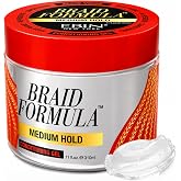EBIN NEW YORK Braid Formula Conditioning Gel Medium Hold, 11 Fl Oz | Medium Control, Braids, Twists, Locs &amp; Edges, High Shine, No Residue, Argan &amp; Castor Oil