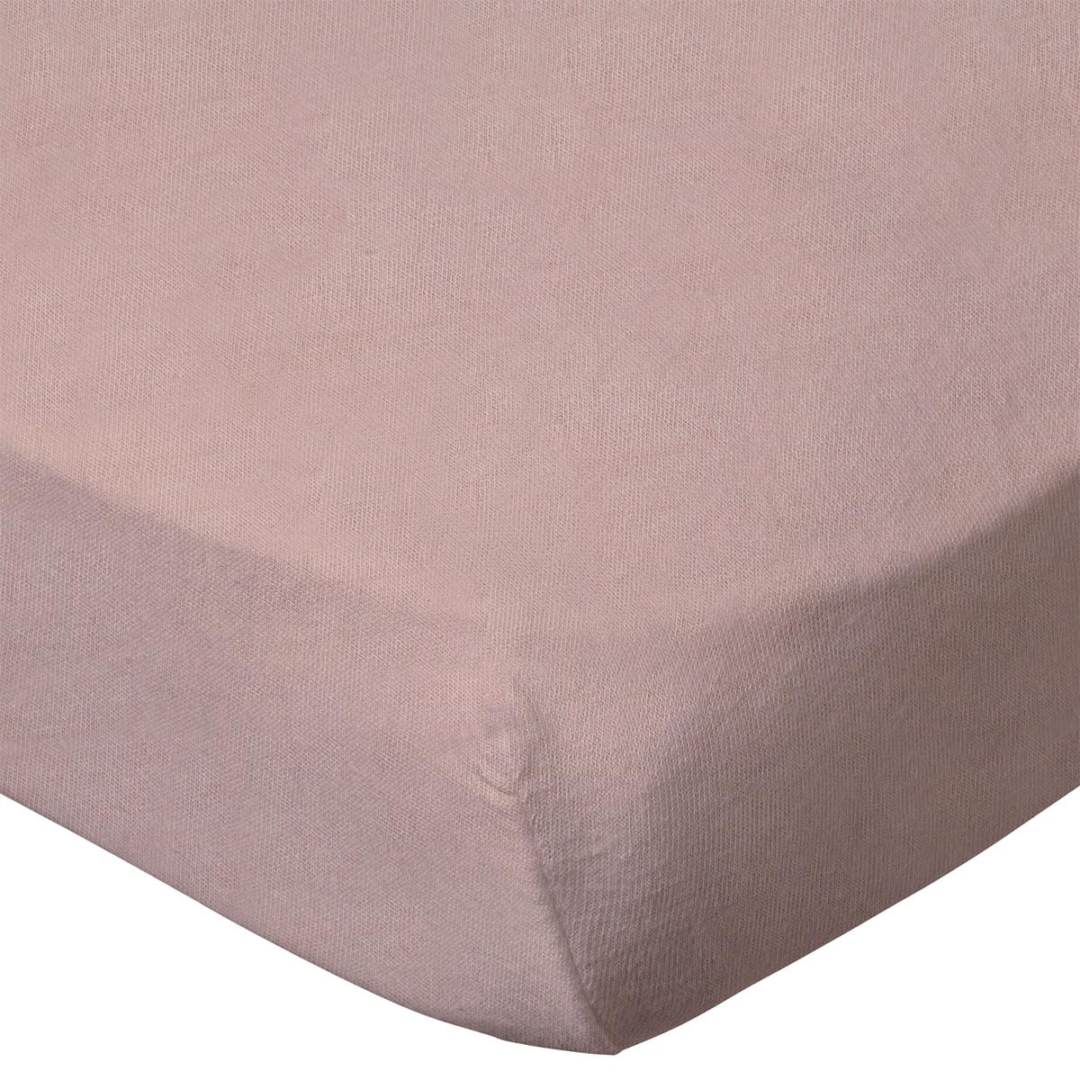 BabyCalin - Fitted Sheet 70x140x17cm Pink certified OEKO-TEX