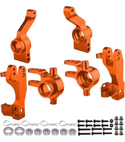 Amazon.com: Hobbypark Aluminum Steering Blocks Caster Blocks