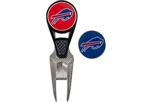 TEAM EFFORT NFL CVX Ball Mark Repair Tool & 2 Ball Markers