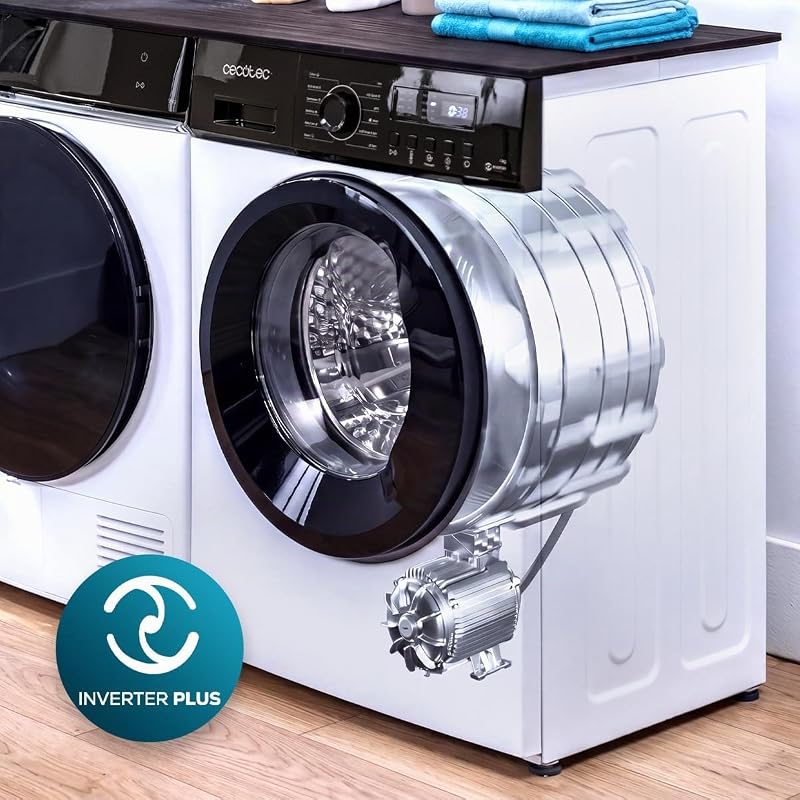 Lave linge Frontal Bolero DressCode 7150 Inverter A, Machine à laver 7 kg, 1400 tr,min, 12 programmes, classe A, Inverter Plus, Steam Max, Drum Clean, départ différé, sécurité enfant