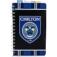 Gilmore Girls Chilton Academy 5-Tab Spiral Notebook With 75 Sheets | Bound Sketchbook Journal, Stationery Paper | 5 x 8 Inches