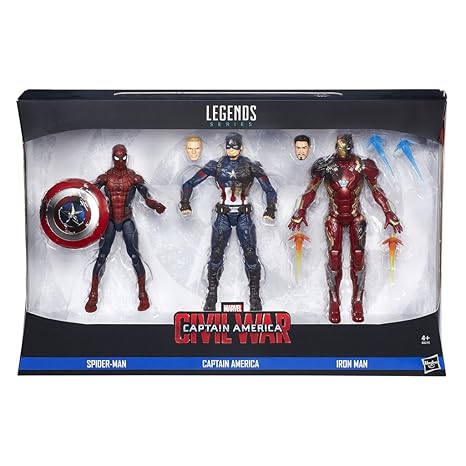Marvel Legends Actionfiguren, 3 Stück